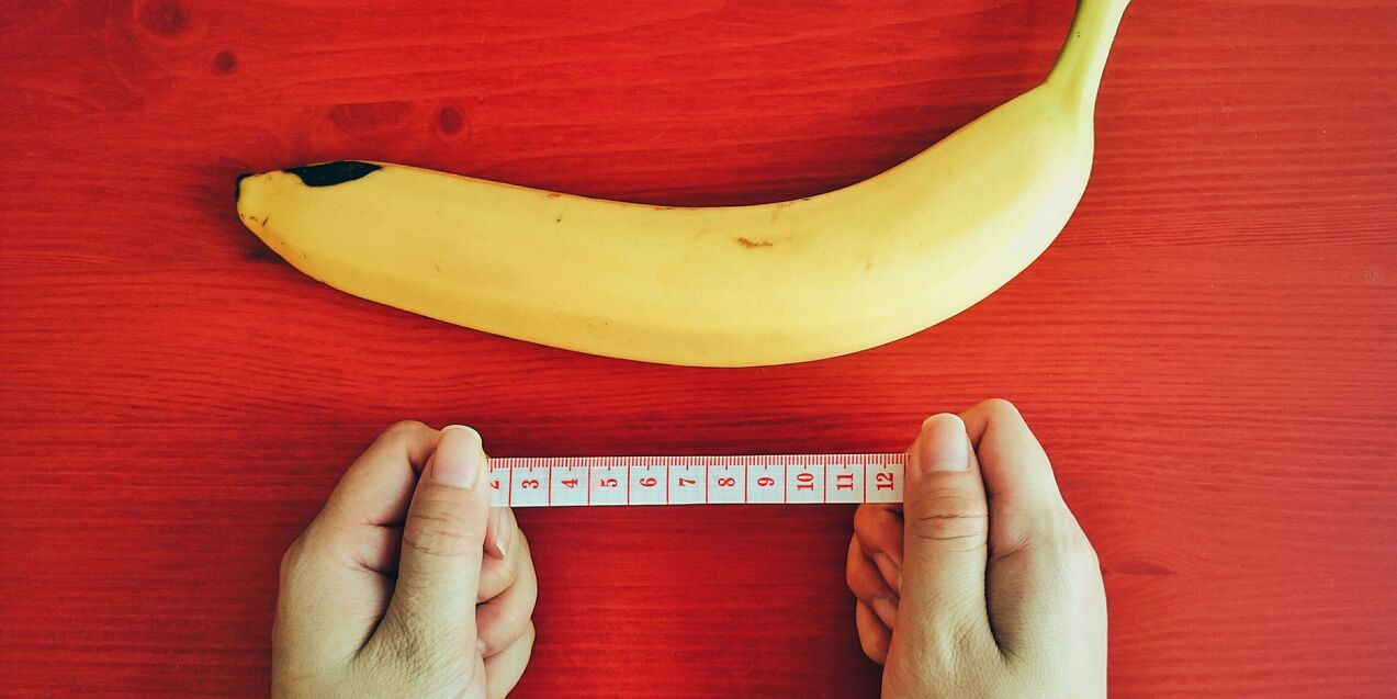 Banane et centimètre